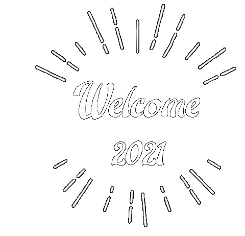 New Year Sticker