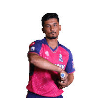 Pink Yes Sticker by Rajasthan Royals