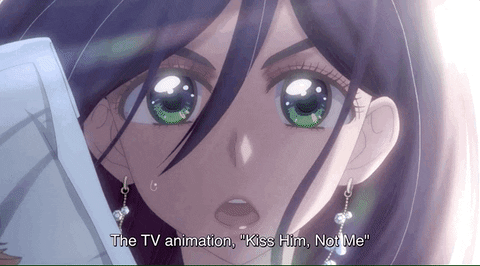 Kiss Him Not Me Animation GIF by All The Anime — Anime Limited