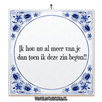 Humor Hart Sticker by Tegelspreuken.nl