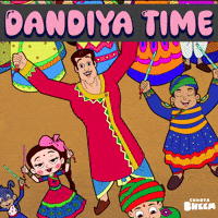 Durga Puja Navratri GIF by Chhota Bheem