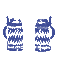 GastroandSoul bier herz oktoberfest bavaria Sticker