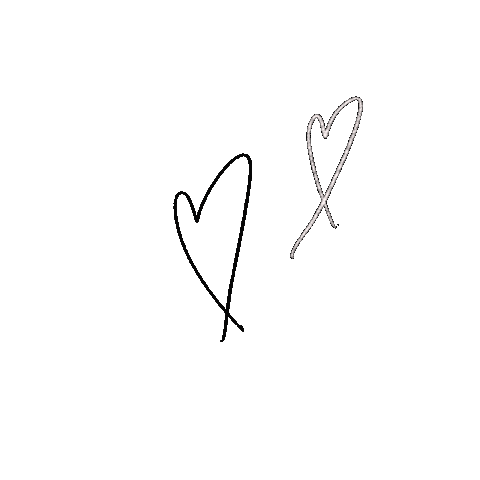 Black And White Love Sticker