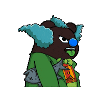 Money Nft Sticker by SuperRareBears