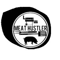 MeatHustler meat meathustlernation bbqlife meathustler Sticker