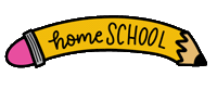 Distance Learning Homeschool Sticker