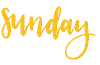 Days Of The Week Sunday Sticker by University of Montevallo