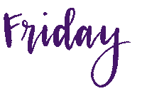 Days Of The Week Friday Sticker by University of Montevallo