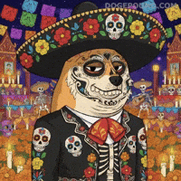 Day Of The Dead Mood GIF by Doge Pound