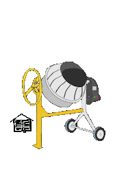 Concrete Betoniarka Sticker by Nieruchomoscioteka