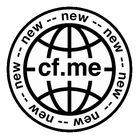 cf_dot_me giphyupload new news black and white Sticker