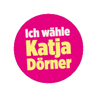 katjadoerner stichwahl 2809 katjadörner bonngewinnt Sticker