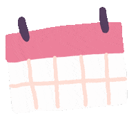 Week Month Sticker by Sara Maese