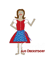 Dirndl Hallo Sticker by Oberstdorf