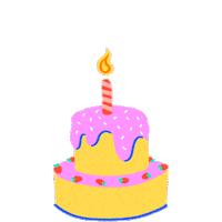 Happy Birthday Fun Sticker by Luke Alexander