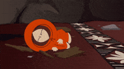 kenny mccormick sleeping GIF by South Park 