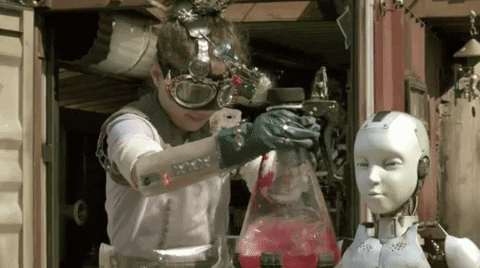 robot experiment GIF by Videoland