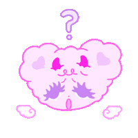 Question Mark What Sticker by Lilac's World