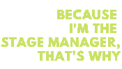 Thats Why Theatre Sticker by BroadwayWorld