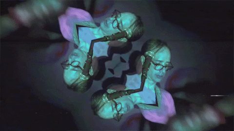 merge records kaleidoscope GIF by Spider Bags