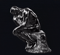 Think The Thinker GIF by ElmonX