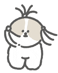 dog love Sticker by jun