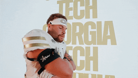 Georgia Tech Football Sport GIF by Georgia Tech Yellow Jackets