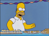 Hungry Pizza GIF by The Simpsons