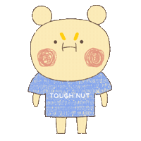 Bear Nut Sticker