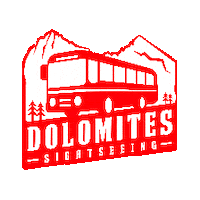 dolomitessightseeing dolomites selva sightseeing val gardena Sticker