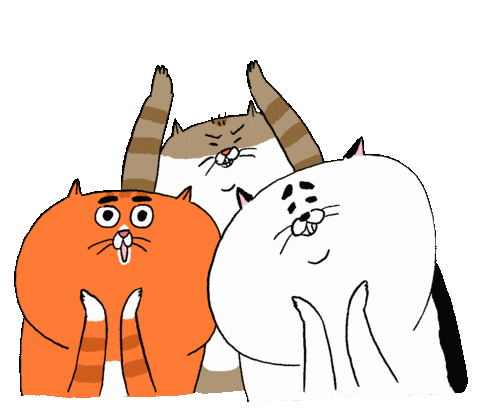 貓 Sticker by ehcat