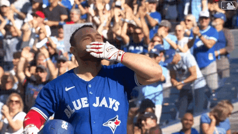 Waving Blue Jays GIF by Toronto Blue Jays