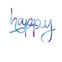 Happy Sticker