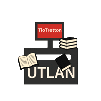tiotretton books library tiotretton Sticker