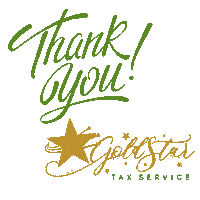 Tax Service Thank You Sticker by Tiana