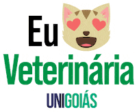 unigoias cat heart eyes vet veterinaria Sticker