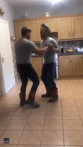 Irish Brothers Jive in Their Wellies to Raise Money for Local Hospice