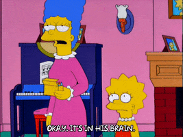 marge simpson concern GIF