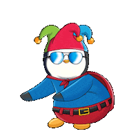 Happy Dance Sticker by Pudgy Penguins