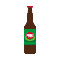 Garrafa Sticker by Bebidas Fruki