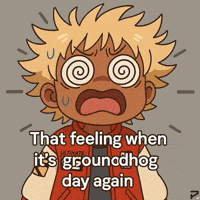 Groundhog Day Loop GIF by Persona