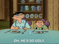 hey arnold nicksplat GIF