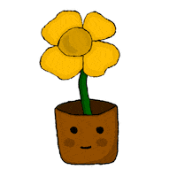 leovesale cute flowers flor good day Sticker