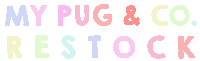 Love Happy Sticker by mypugandco