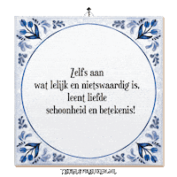 Humor Respect Sticker by Tegelspreuken.nl