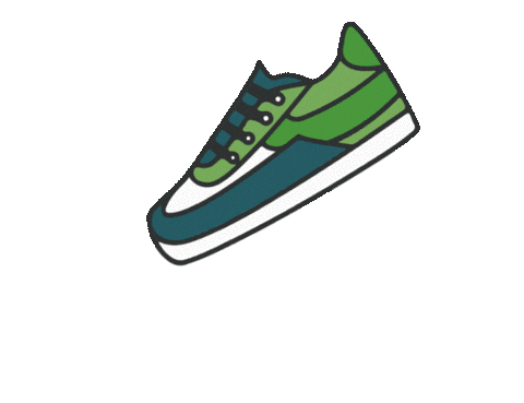 confef giphyupload run running verde Sticker