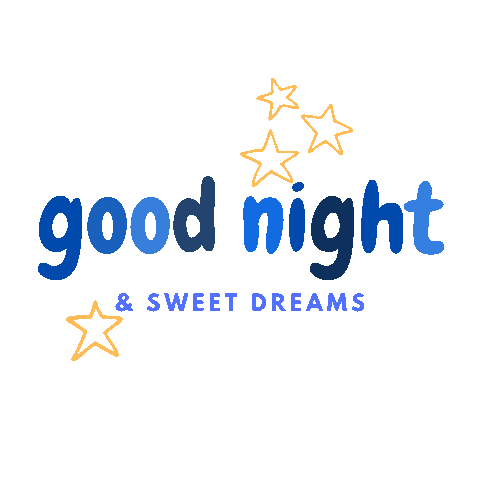 Good Night Star Sticker