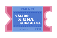 Ticket Love Sticker by Tec de Monterrey