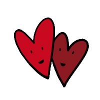 Hearts Sticker