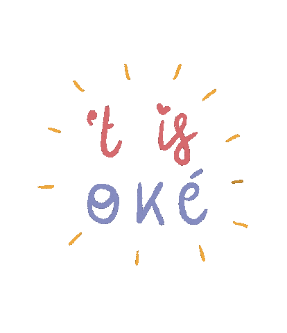 studiomoor okay oke its okay t is oké Sticker